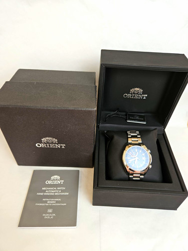 Orient star automatic gmt date - star,
