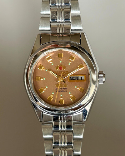 Orient three star brown dial - orient,