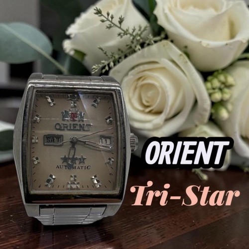 Rare orient tri - tri-star, automatic