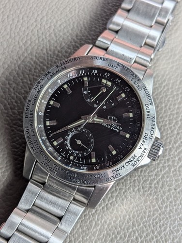 Orient star world time - orient,